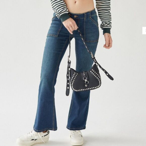 Bdg micro flare low rise jeans size 28 patch pockets - Picture 12 of 12